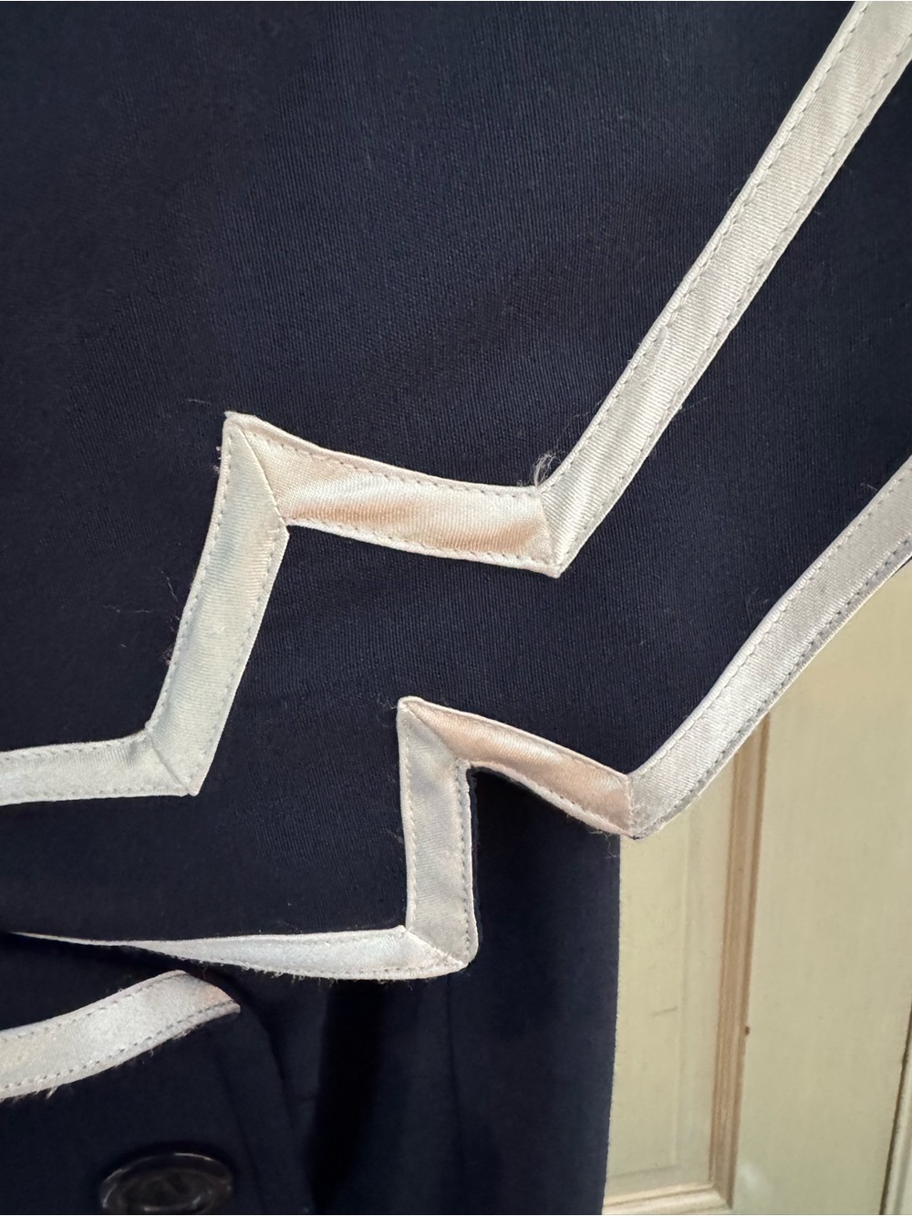 Bettie Page Navy Captain Dress with White Accents - Picture 8 of 15